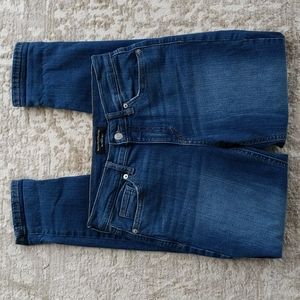 Banana Republic Girlfriend Distressed Jeans 25 / 0 Blue